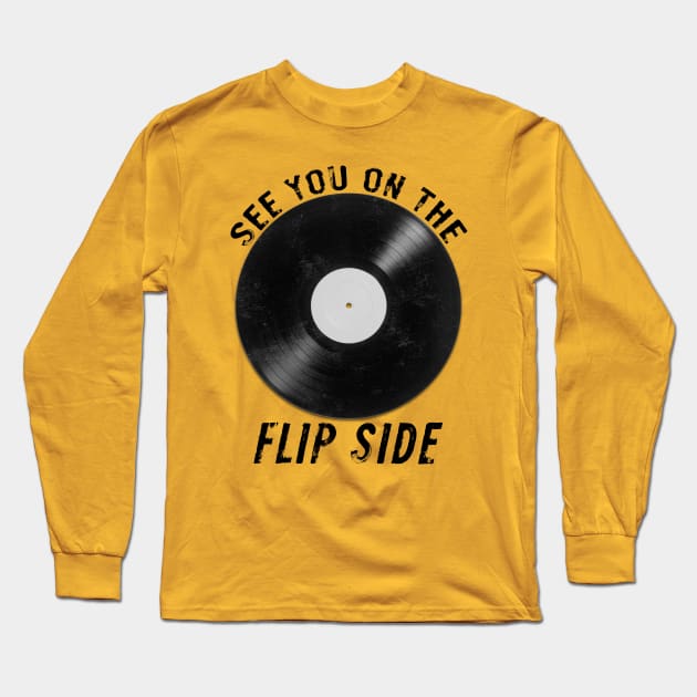 flip side Long Sleeve T-Shirt by mystudiocreate